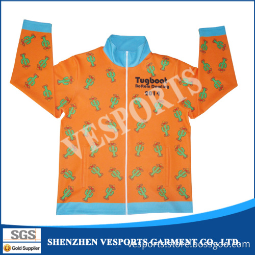 Sublimation Fleece Jogging Tops Tracksuit Jacket
